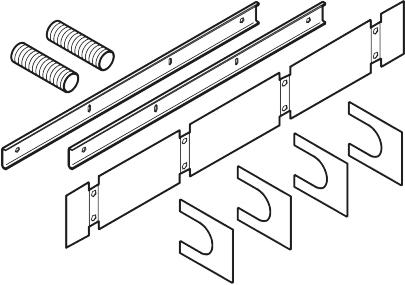 pge150-21 f vandret sammenkoblingsbeslag