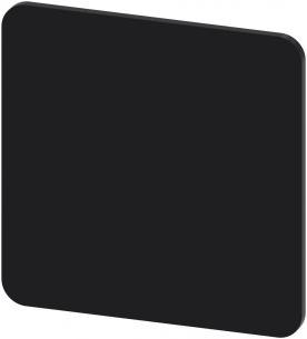 inskription uden hvid bogstaver sort label mm 27 x 27 str label holder label for bende selvkl eller snap-on plade label