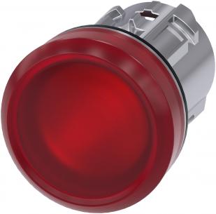d r skinnende metal rund 22mm indikatorlys