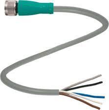 210027 meter 20 lige hun 5-pin m12 pur lerkabel f