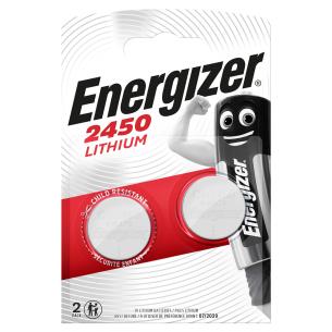 2-bobler v 3 cr2450 batteri knapcelle lithium