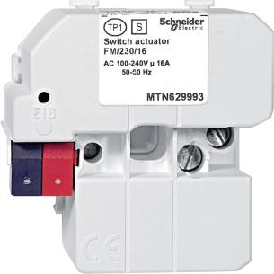 16a 230 indbygning f rel decentral knx