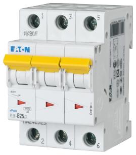 10ka 3m c 3p 25a automatsikring