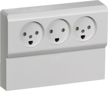 lysegr ndinger t 2 med jord med stikkontakt panel tripel 66 opus lk