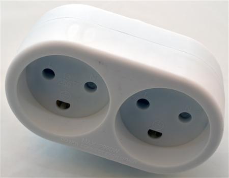 rund x 2 jord med hvid forgrenerled