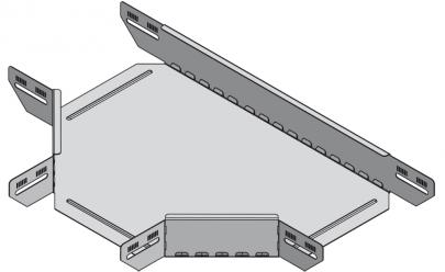 fzs 110hx300x1mm flad t-stykke