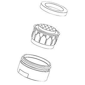 rubclean m24x1 luftblander damixa