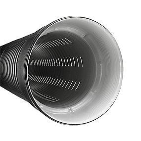 muffe med mtr 6 sn8 pp sort fuldslidset dn150 160mm r regnvandsr iq uponor