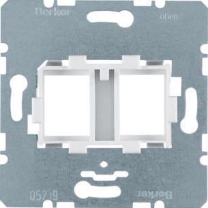 hvid jack modular sl netconnect 2x indsats euro dataudtag