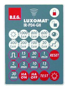 ir-pd4-gh fjernbetjening