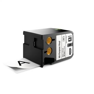54mmx7m hvid p sort universal vinyl tape xtl dymo