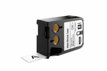 7m 24mmx2 hvid p sort krympeflex tape xtl dymo