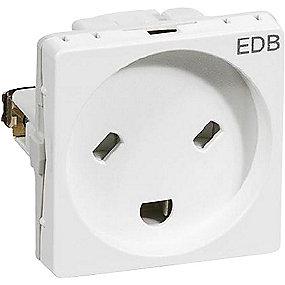 hvid modul 0 1 jord m stikkontakt ben skr edb fuga lk