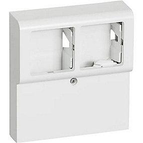 hvid sprosse med vandret modul 2 panelunderlag softline fuga lk