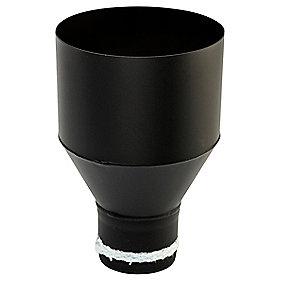 r gr r sort lskorsten st mm 150 til overgang mm 100 metalbestos