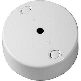 hvid leder 3 80mm clips-roset lk