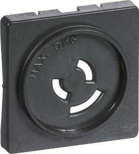 koksgr lampestikkontakt f 45x45mm ksel d fuga lk