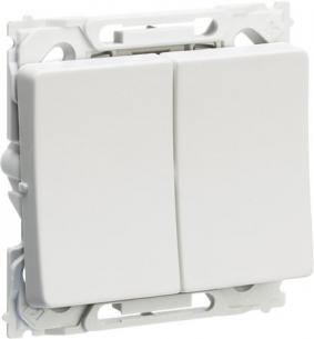 lysegr - 250v 16a krone afbryder 66 opus lk