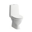 hvid rimless s s-l med toilet kompas laufen