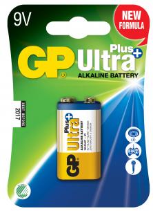 1-pak 6lf22 9v plus ultra gp - batteri alkaline