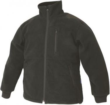 small sort polar fleecejakke