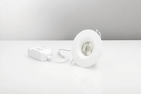 ip44 hvid 230v 5w 7 led md-540 downlight malmbergs