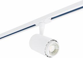 230v 8w hvid 1-faset light track led velo