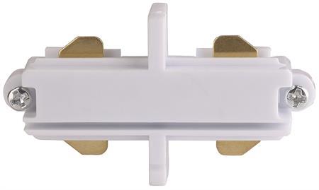 hvid 1-faset lige mini mellemstykke