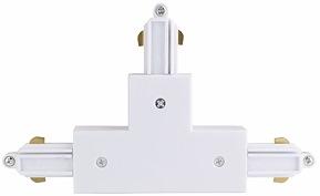 hvid 1-faset t-stykke