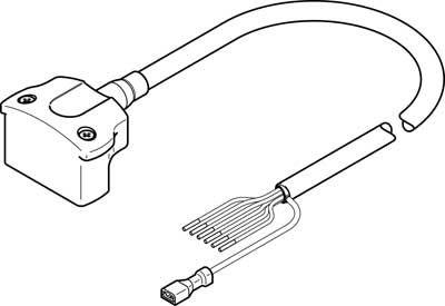 nebm-s1w15-e-10-q7-le6 motorkabel festo