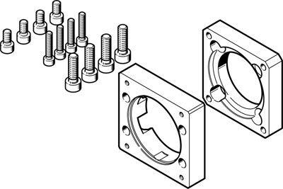 h eamf-a-48c-60g motorflange festo