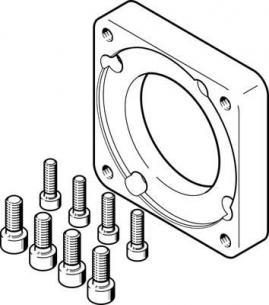 eamf-a-77a-100a motorflange festo