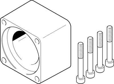 b eamk-a-d100-77a koblingshus festo
