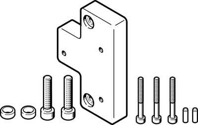 dhaa-g-h2-16-b13-35 t adapters festo