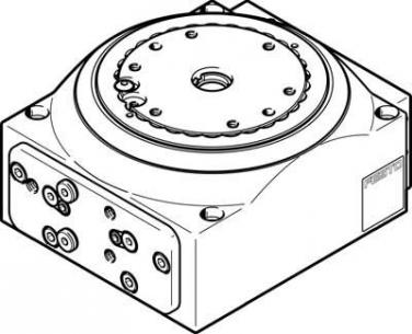 dhtg-65-2-a rundbord pneumatisk festo