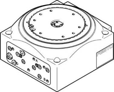 dhtg-90-4-a rundbord pneumatisk festo