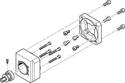 eamm-a-l27-40g t aksialbygges festo