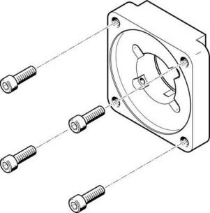 eamf-a-48a-100a motorflange festo