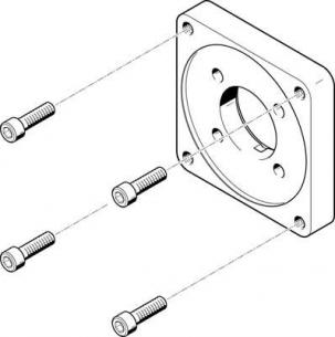 eamf-a-62a-140a motorflange festo