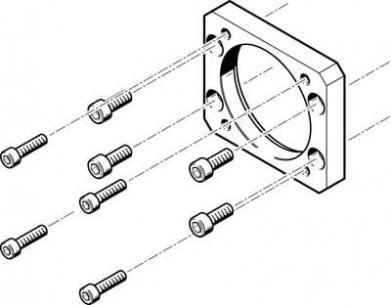 eamf-a-62b-70a motorflange festo