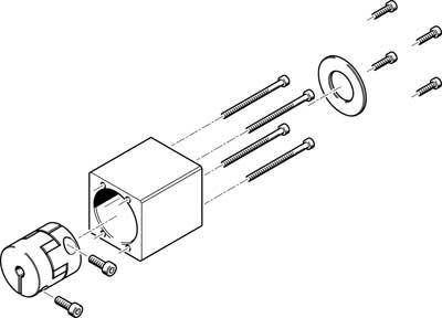 eamm-a-d32-35a-40a t aksialbygges festo