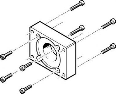 eamf-a-38b-42a motorflange festo