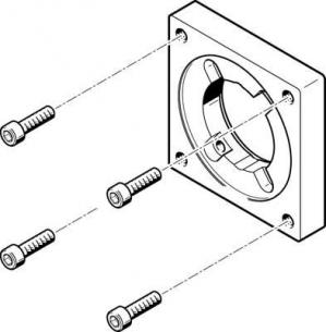 eamf-a-38a-57a motorflange festo