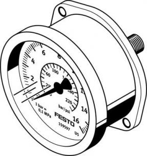 4-en fma-40-10-1 panelmanometer festo