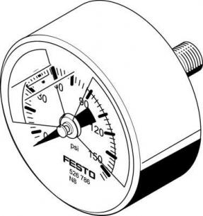 8-psi-e-rg ma-40-145-r1 manometer festo