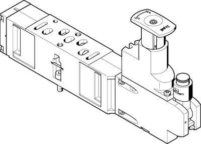vabf-s3-1-r1c2-c-10 reguleringsplade festo