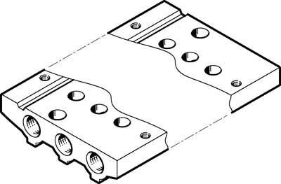 vabm-l1-10as-m5-3 tilslutningsliste festo