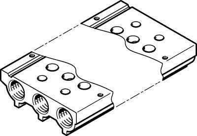 vabm-l1-10s-g18-5 tilslutningsliste festo