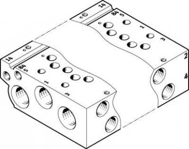 vabm-l1-14w-g14-16 tilslutningsliste festo