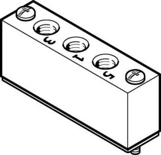 vabf-l1-10a-p3a4-m5 forsyningsplade festo